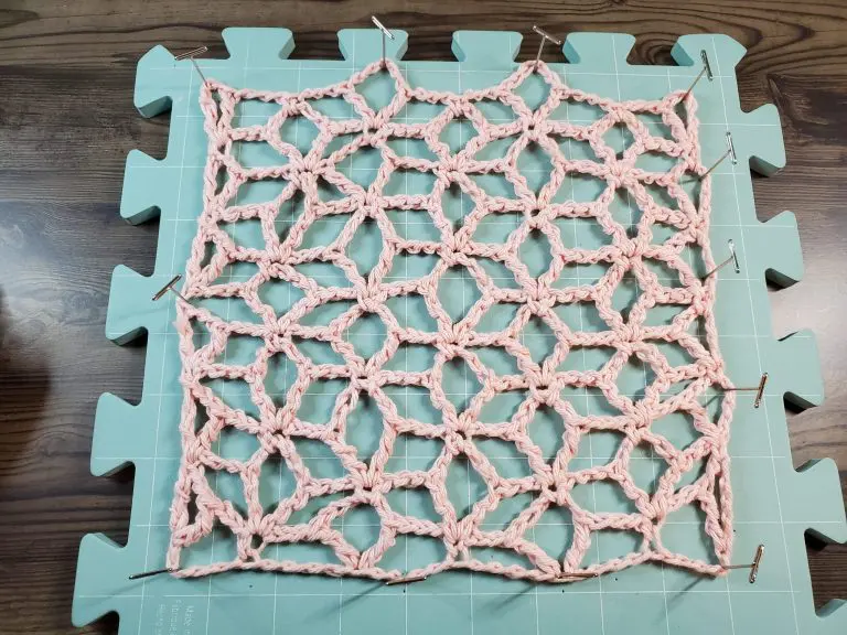 Blocking Crochet Projects